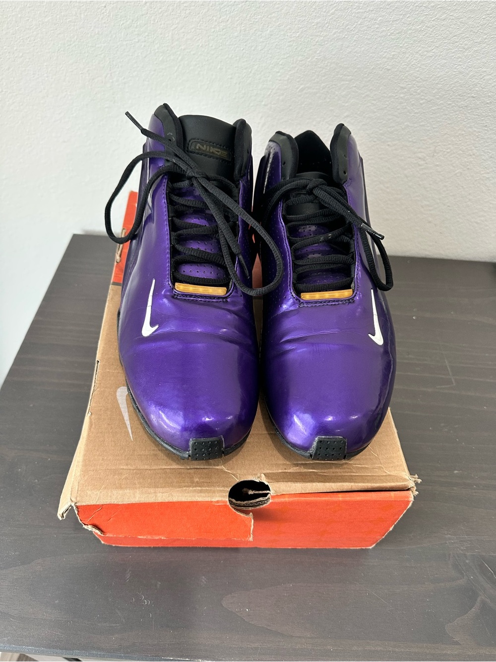 Nike Air Hyperflight OG 2002 Size 11 Purple Jason Williams Kings sneaker